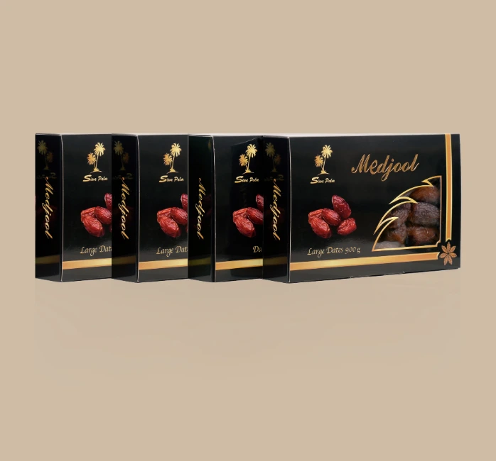[4x-SP-L-P900G] Egyptian Medjool Dates Offer Pack Premium Large | Siwa Palm | 900g x 4